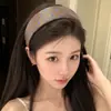 2026 Nuevo Estilo Diadema de Mujer Plisada de Ala Ancha Sensación de Alta Gama Cubre la Parte Superior del Cráneo Hace que la Cara se Vea Más Pequeña Cubre la Raya del Cabello Pinza para el Cabello Accesorio para el Cabello