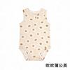 Mameluco Aixixi sin mangas para bebé, otoño, tipo vestido, para recién nacido, delgado, triangular, elástico, mameluco de una pieza para bebé