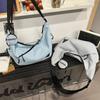 Bolso cruzado para hombre 2026 Nuevo modelo Gran capacidad Mochila tipo dumpling para hombre Bolso de hombro de gran capacidad Bolso de hombro para hombre