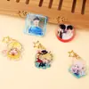 Llavero Acrílico Personalización Dibujo Animado Estrella Anime Periférico Logo Emblema Escolar DIY Colgante Pequeño Personalización de Emblema Escolar