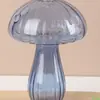 Atacado de fábrica vaso de vidro borossilicato estilo ins nórdico para sala de estar vaso seco vaso pequeno cônico vaso cogumelo