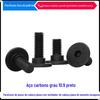 M6 * 13 * 18 grande cabeça chata sextavada parafuso de cabeça chata pequena cabeça chata parafuso de posicionamento de cabeça fina M3M4 preto