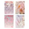 Papel de embrulho para buquê de cravos do Dia das Mães, papel moderno do amor de mãe, embalagem floral para presente DIY feito à mão atacado