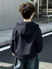 Chaqueta cortavientos de primavera y otoño para niños, estilo coreano, moderna y elegante, chaqueta tipo cárdigan, para niños pequeños y medianos, exportación transfronteriza