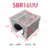 Fabricante SBR20UU Apertura Grande Extendido Rodamiento Lineal de Bolas Guía Lineal de Aluminio Deslizador de Aleación de Aluminio