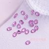 Taladro de uñas de alta gama k9 taladro de circonio LZ uña cobre uña joyería soporte para anillos accesorios tridimensional Super Flash gota de agua diamante de color