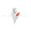 Joyería para Piercing de Titanio F136 de Cuerpo Completo Transfronteriza Piercing para Cartílago de la Oreja con Forma de Cruz Estrella Luna Corazón