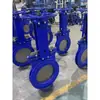 Válvula Gaveta de Aço Inoxidável PZ73W-10P Válvula Gaveta Manual de Aço Inoxidável Válvula para Polpa e Esgoto 304 316 310s