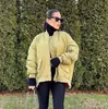 Stock Listo de Fábrica Comercio Exterior Ropa de Mujer al por Mayor 2025 Nuevo Holgado Estilo Americano Mono Chaqueta Chaqueta de Béisbol Abrigo Top