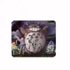 Alfombrilla de Ratón Pequeña de Anime Totoro Portátil y Exquisita Base Antideslizante de Caucho Natural Absorbente de Agua y Resistente a Manchas para Escritorio de Computadora de Oficina