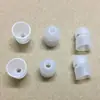 Protetores auriculares de silicone em formato de bala de camada dupla para inserção no ouvido