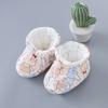Zapatos de Algodón para Bebé de Hombre y Mujer, Calcetines de Algodón, Zapatos de Invierno para Bebé y Niño Pequeño, Cálidos y de Terciopelo, Engrosados, Suelas Suaves, Anticaídas, Al Por Mayor