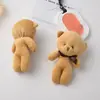 Broche de Peluche de Oso de Dibujos Animados Muñeca Accesorios para Pasadores de Pelo DIY Accesorios Colgantes para Bufandas Sombreros Accesorios Colgantes Venta al por Mayor