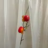 Ramas de Fruta de Naranja Simuladas, Flores Artificiales, Limón, Granada, Caqui, Decoraciones de Año Nuevo y Festival de Primavera, Arreglos Florales para Sala de Estar, Venta al por Mayor