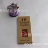 Vela Aromática Aniversário Sem Fumaça e Sem Odor Isolamento Térmico Aquecimento Display Velas de Chá 1,5-2 Horas Cera Flutuante 10 Peças
