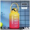 Taza de Espacio Súper Grande Vaso de Agua para Fitness Gran Capacidad Vaso Deportivo 2000ml Vaso Cubeta Hervidor Doméstico para Exteriores para Hombres