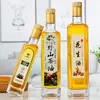 Garrafa de Vidro para Óleo 500ml Garrafa de Óleo de Noz Selada à Prova de Vazamento Garrafa de Óleo de Gergelim Selada à Prova de Vazamento Garrafa Vazia de Óleo de Oliva Camélia Selada à Prova de Vazamento