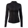 Conjunto Deportivo para Exteriores Ciclismo Ropa de Yoga Tops para Mujer Primavera Verano Casual Versátil Exterior Cuello Alto Chaqueta de Manga Larga Secado Rápido