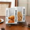 Sacos de Pão com Janela da Moda para Pão de Fermentação Natural, Croissants, Bagels e Sacos de Embalagem para Baguetes para Padaria Comercial Atacado