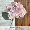 Flor Artificial de Hortensia Griega Individual Decoración de Mesa para el Hogar Sala de Estar Flor Artificial Ramo de Boda Accesorios para Fotografía