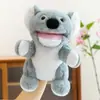 Brinquedos de Pelúcia de Animais da Selva Transfronteiriços Marionetes de Mão Atacado Bonecos para Contar Histórias no Jardim de Infância Série Animais da Fazenda e do Oceano Pássaros