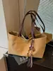 Bolsa de lona estilo coreano de gran capacidad para mujer, bolsa de mano ligera y simple para damas, nueva bolsa de trabajo para mujer 2026