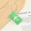 Etiqueta de Equipaje de Metal, Bolsa de Mano, Regalo de Negocio Transfronterizo con Forma de Avión, Etiqueta para Equipaje Facturado, Colgador de Etiqueta tipo Placa de Identificación de Metal para Maleta