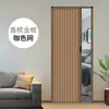 Porta Dobrável Colmeia Porta de Correr Porta de Divisória Invisível Cozinha Banheiro Banheiro Porta Deslizante Retrátil Simples Sem Necessidade de Furação