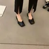 Sandalias Baotou para Mujer Verano 2025 Zapatos de Mujer Nueva Moda Zapatos Franceses Mary Jane Verano Tacones Gruesos Zapatos Retro de Hada