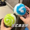 Nueva bola de limpieza mágica para baño, inodoro, lavabo, encimera, azulejo y pared; cepillo para bañera y grifo