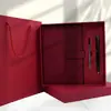 Cuaderno con hebilla de negocio A5 bloc de notas engrosado con bolígrafo set de regalo recuerdo de graduación logo personalizado