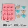 Varios Caramelos de Chocolate con Forma de Flor Caramelos de Gelatina en Botella de Cera Moldes de Silicona Decoración de Pasteles DIY Herramientas para Hornear