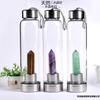 Venta al por mayor de fábrica cristal hexagonal natural de energía de un solo punto columna de vidrio taza de spa columna taza de energía de cristal al por mayor