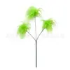 Suministrado Directamente por el Fabricante, Ramas de Felpa Fluorescente Verde al por Mayor para Decoración de Árbol de Navidad DIY, Rellenos de Jarrón y Accesorios