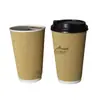 Copo de Café Quente Corrugado Z Personalizável 20O Natalino, Copo Descartável para Chá de Leite, Copo de Café Plissado Personalizável