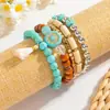 Diseño Personalizado Transfronterizo Europeo y Americano, Varios Estilos de Pulseras de Cuentas, Joyería Retro Bohemia de Múltiples Capas