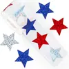500/Rollo Rollos de 2.5cm de Pegatinas de Juguete Estrella Láser Decoración de Tabla de Recompensas Pegatinas Adhesivas Etiquetas