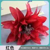 Venta directa de fábrica de flores artificiales rojas con miles de estilos para elegir, incluyendo rosas burdeos y dalias, para materiales de decoración de bodas