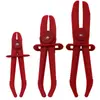 Pinzas de sellado para tuberías de aceite para uso transfronterizo, juego de 3 piezas de plástico para reparación de automóviles, pinzas de plástico, pinzas para tuberías de aceite de coche, herramienta de abrazadera para tuberías de aceite