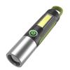 Linterna láser blanca para exteriores, iluminación multifunción, luz de camping, linterna superbrillante de largo alcance, luz LED enfocable