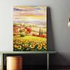 Pintura sin marco de paisaje transfronterizo Pintura colgante para dormitorio Núcleo de pintura sobre lienzo pintado con aerosol Simple Sofá Sala de estar Pintura decorativa Fábrica