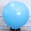 Globo redondo de punto engrosado grande bola explosiva de suelo cadena de globos decorativos con montaje para fiesta globo de 36 pulgadas