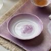 Bule de Cerâmica Arita Roxo Degradê Pintado à Mão com Rosa Acessórios para Cerimônia do Chá Bandeja Seca de Bolhas Doméstica Bandeja de Servir Chá