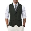 Chaleco de hombre de comercio exterior de Amazon con solapa, de un solo botón, para bodas, novios y padrinos de boda, se usa debajo de un traje como vestimenta formal