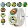 Adesivos de Desenho Animado para Crianças, Adesivos de Incentivo para Professores de Jardim de Infância, Adesivos de Brinquedos Fofos, Adesivos de Carros de Animais Pequenos