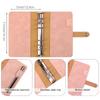 Amazon Cuaderno A6 Hebilla Bolsillo de Solapa Portátil Cuaderno de Pantalón Hojas Sueltas Libreta Presupuesto de Efectivo