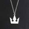 Collar con colgante de metal con forma de corona de Kingdom Hearts, periféricos de juego transfronterizos, envío directo