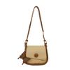 Bolsas Pequenas da Moda para Mulheres 2025 Verão Nova Moda Bolsa Transversal Color-Blocking Elegante Bolsa Pequena Quadrada Literária