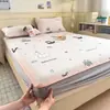 2026 Nuevo Modelo Dormitorio Estudiantil Colchoneta Individual Colchoneta de Frijol Helado Sábana Lavable a Máquina Verano