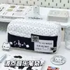 2026 Nova Estojo de Lápis Estilo Japonês com Bolinhas e Gatinhos Caixa de Papelaria de Alto Valor Grande Capacidade Papelaria Fresca de Nicho para Estudantes